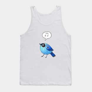 Blue Bird Tank Top